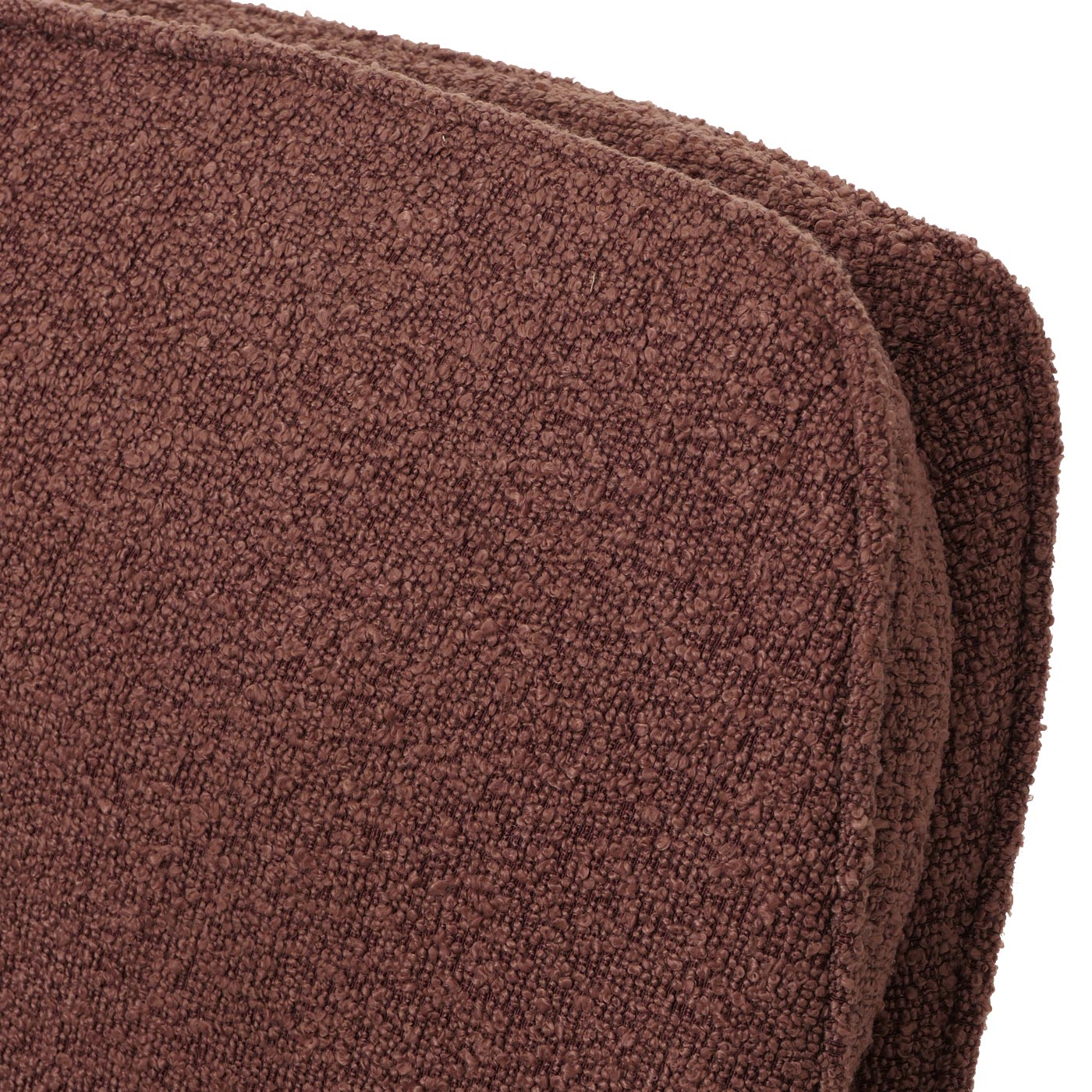 Cosmo Casa - Set van 2 Eetkamerstoelen - Keukenstoel - Draaibaar Auto-Return - Boucle Stof - Bruin