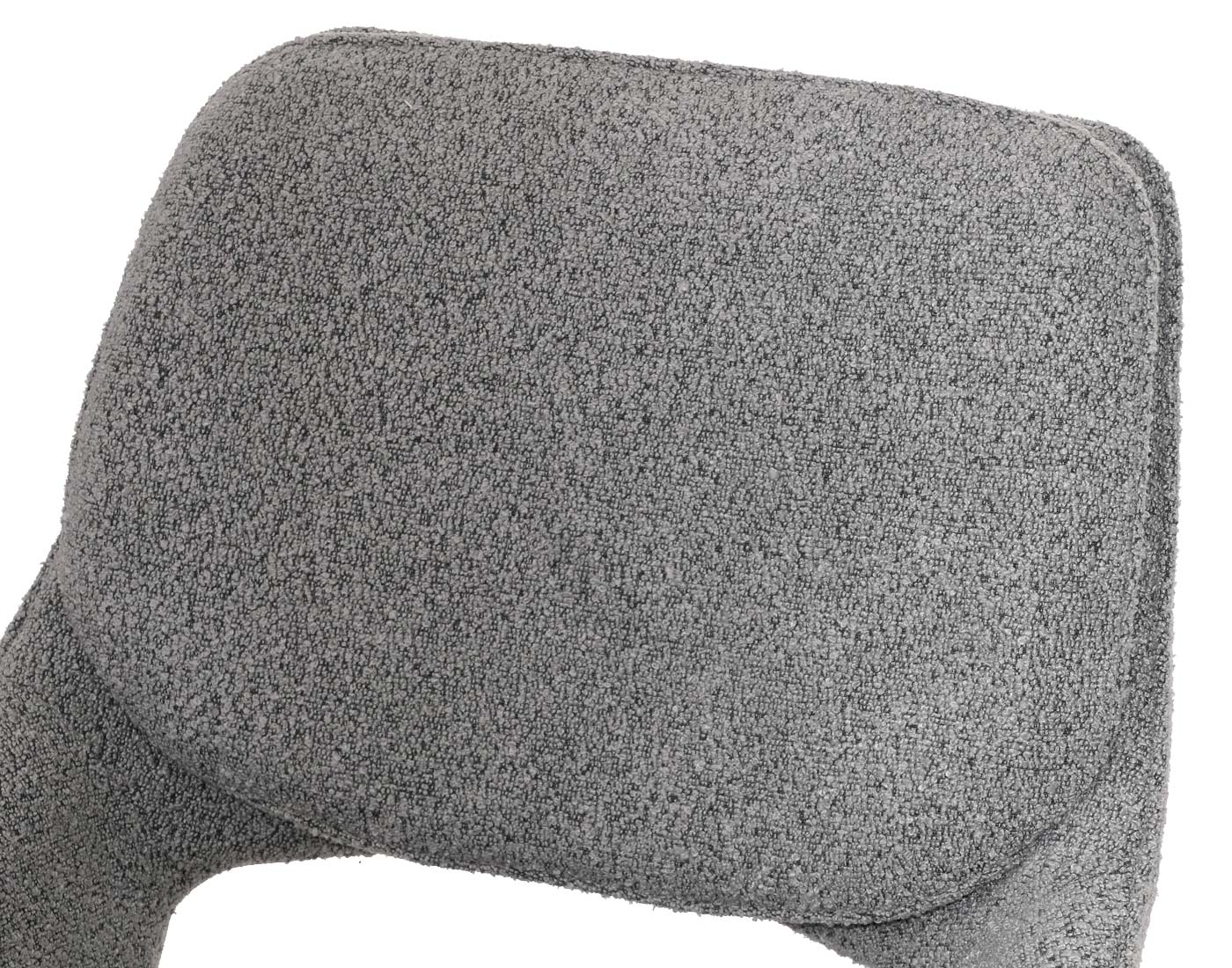 Cosmo Casa - Set van 2 Eetkamerstoelen - Keukenstoel - Draaibaar Auto-Return - Boucle Stof - Grijs