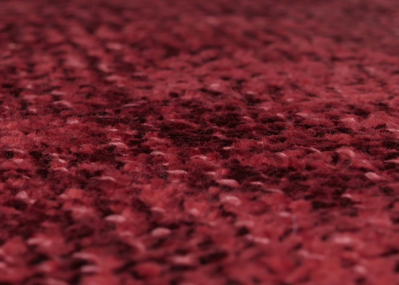 Cosmo Casa - Set van 2 Eetkamerstoelen - Keukenstoel - Draaibaar Auto-Return - Chenille Stof - Bordeaux