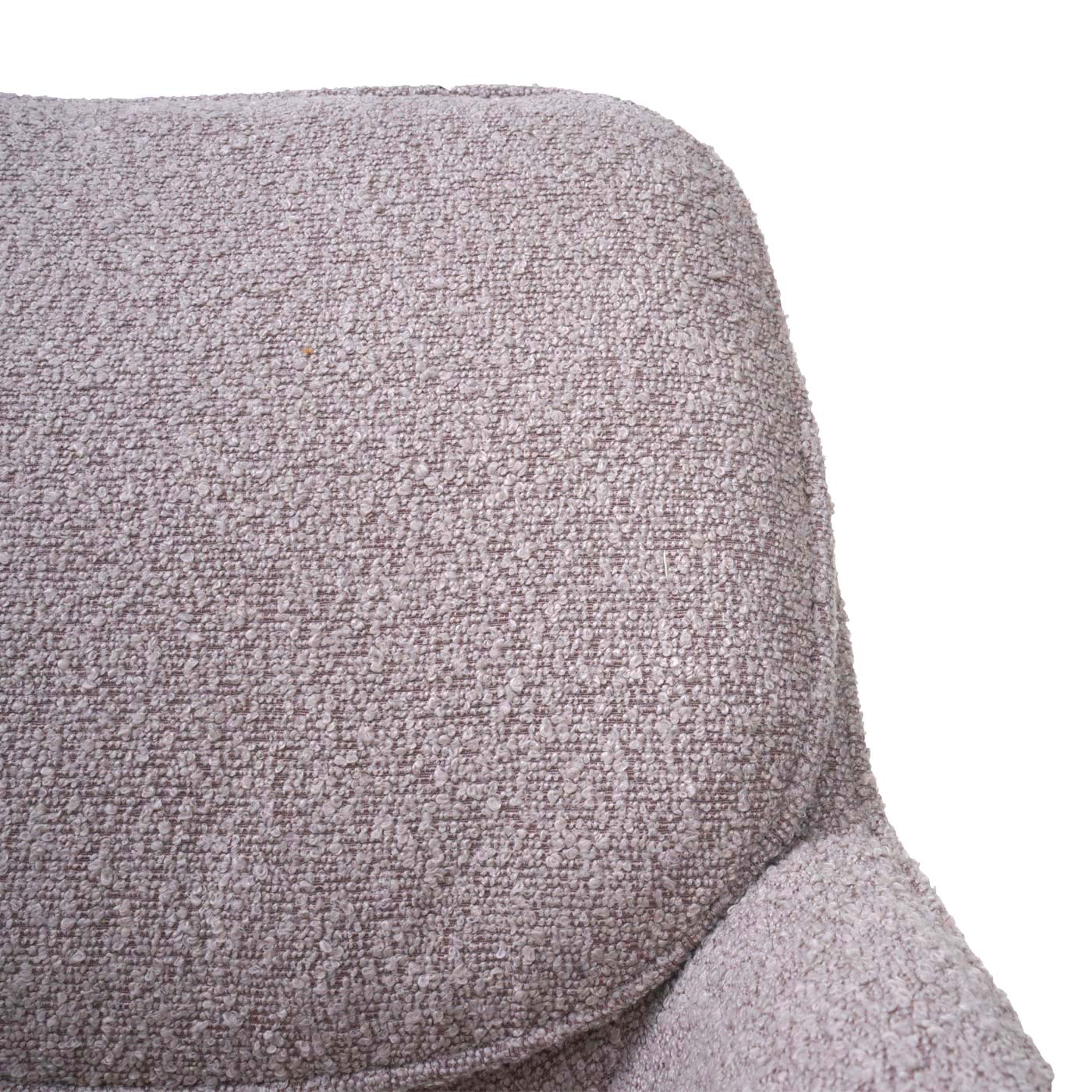 Cosmo Casa - Set van 2 Eetkamerstoelen - Keukenstoel - Draaibaar met Auto-Return - Boucle Stof - Beige