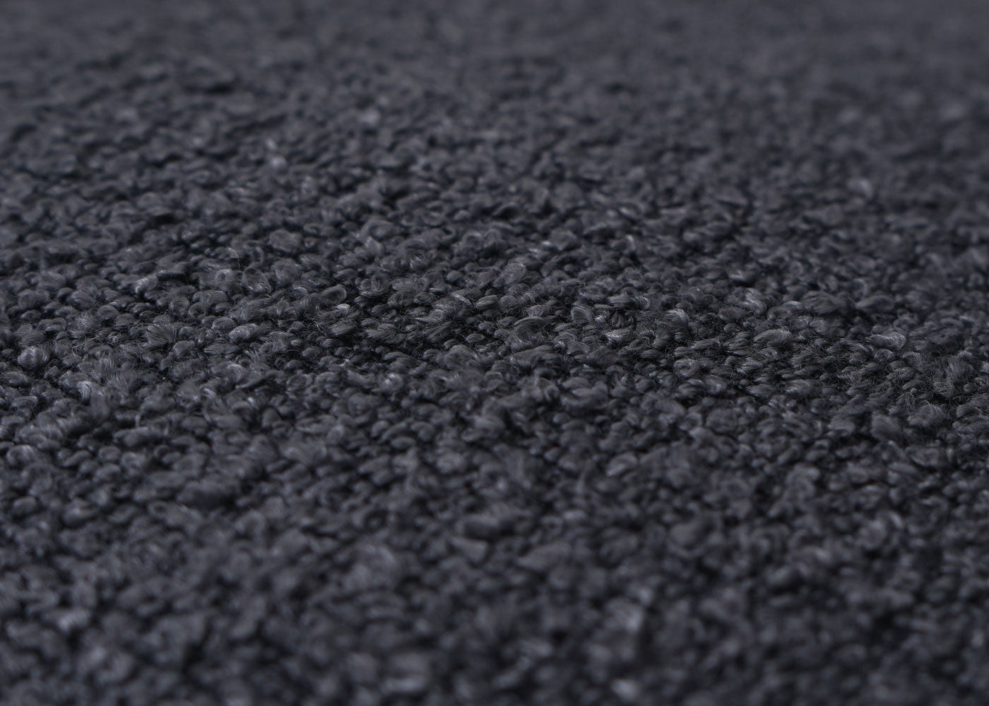 Cosmo Casa - Set van 2 Eetkamerstoelen - Keukenstoel - Draaibaar met Auto-Return - Boucle Stof - Donkergrijs