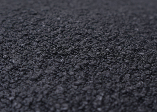 Cosmo Casa - Set van 2 Eetkamerstoelen - Keukenstoel - Draaibaar met Auto-Return - Boucle Stof - Donkergrijs