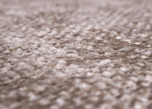 Cosmo Casa - Set van 2 Eetkamerstoelen - Keukenstoel - Draaibaar met Auto-Return - Chenille Stof - 490gm - Bruin