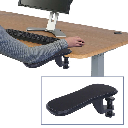 Cosmo Casa - Armleuning voor Bureau - Ergonomische Polssteunplank - Verstelbaar