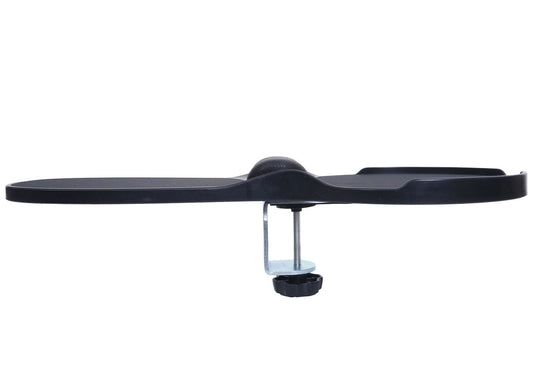 Cosmo Casa - 2-in-1 Armleuning met Muismat - Bureauarmsteun - Ergonomisch Polskussen - 90° Verstelbaar