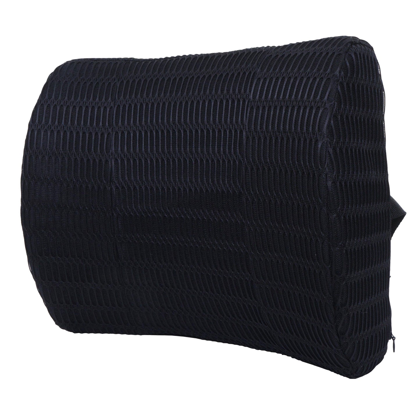 Cosmo Casa - Lendenkussen - Rugsteun Kussen - Memory Foam - Wasbare Riem - Zwart