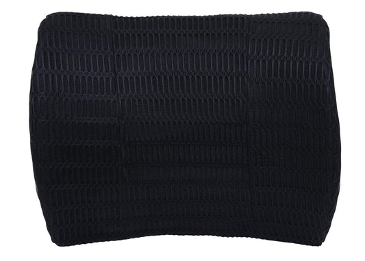 Cosmo Casa - Lendenkussen - Rugsteun Kussen - Memory Foam - Wasbare Riem - Zwart