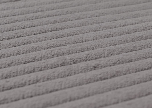 Cosmo Casa - Slaapstoel - Klapstoel - Slaapbank - Logeerbed - Ligvlak 190x100cm - Stoffen Koord - 330gm - Donkergrijs