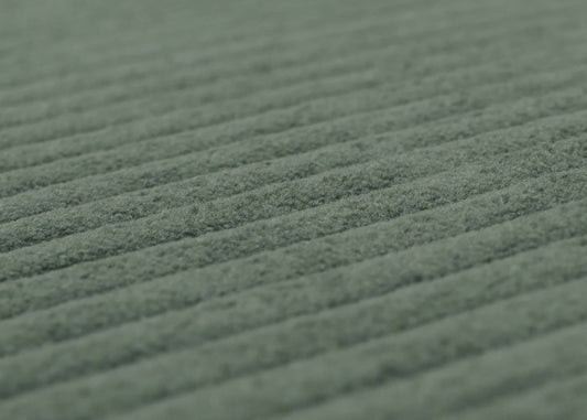 Cosmo Casa - Slaapstoel - Klapstoel - Slaapbank - Logeerbed - Ligvlak 190x100cm - Stoffen Koord - 330gm - Groen