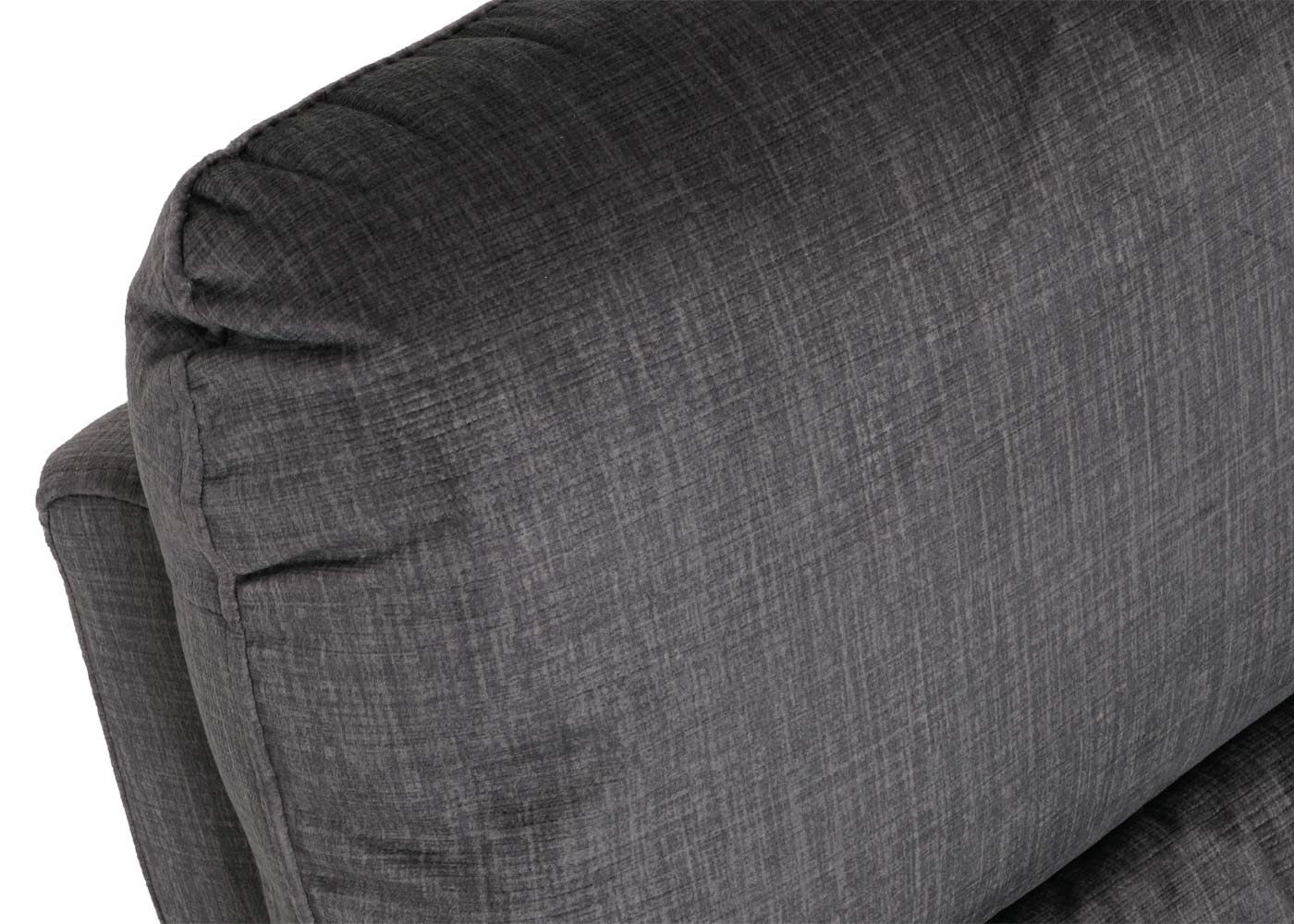 Cosmo Casa - TV Relaxfauteuil - Elektrische Sta-Op Functie - Metaal - Chenille - Donkergrijs