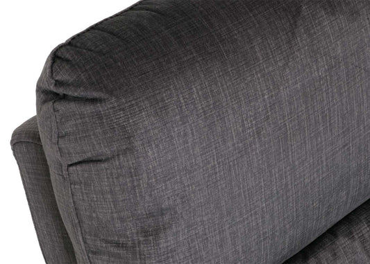 Cosmo Casa - TV Relaxfauteuil - Elektrische Sta-Op Functie - Metaal - Chenille - Donkergrijs