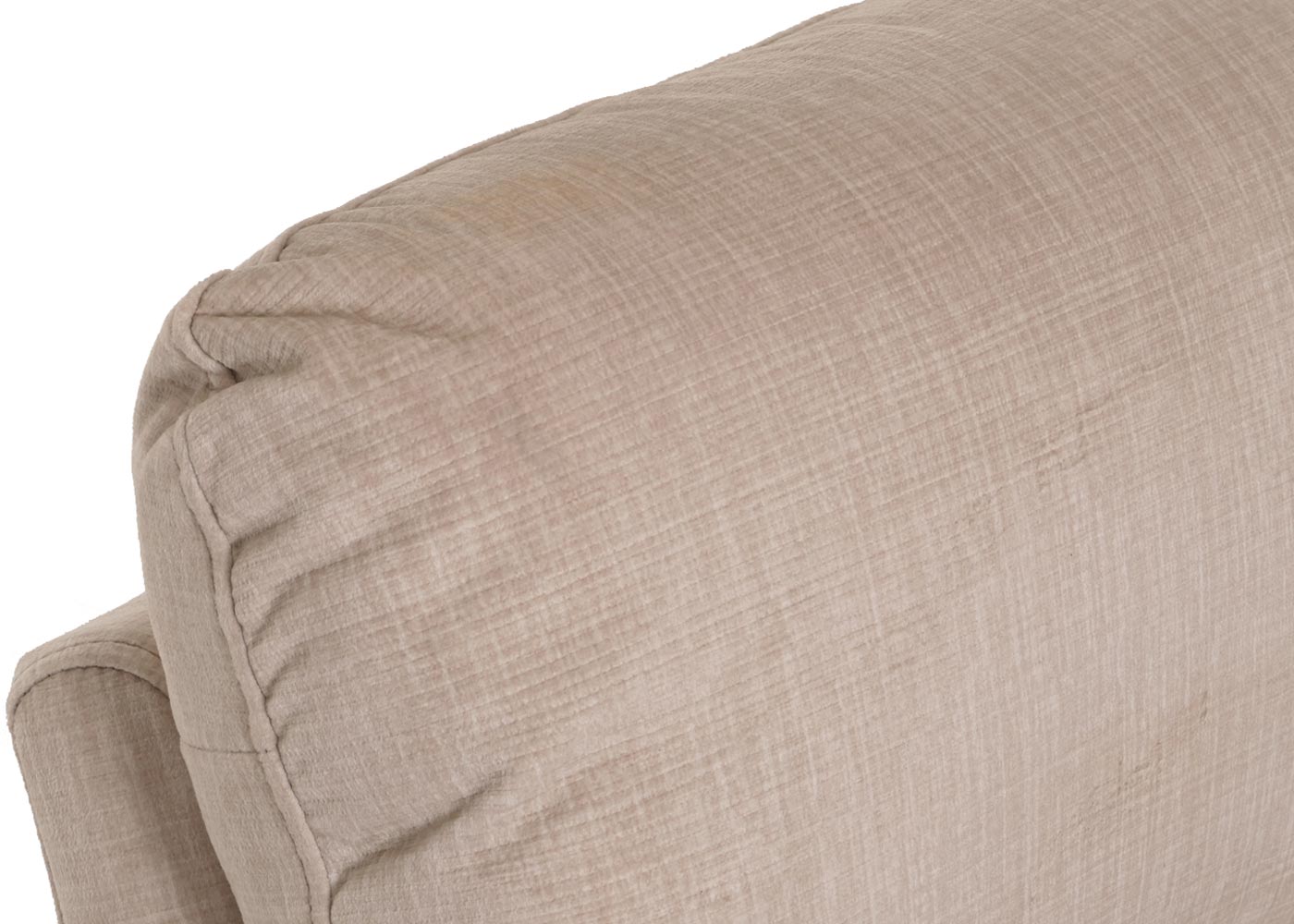 Cosmo Casa - TV Relaxfauteuil - Elektrische Sta-Op Functie - Metaal - Chenille - Crème