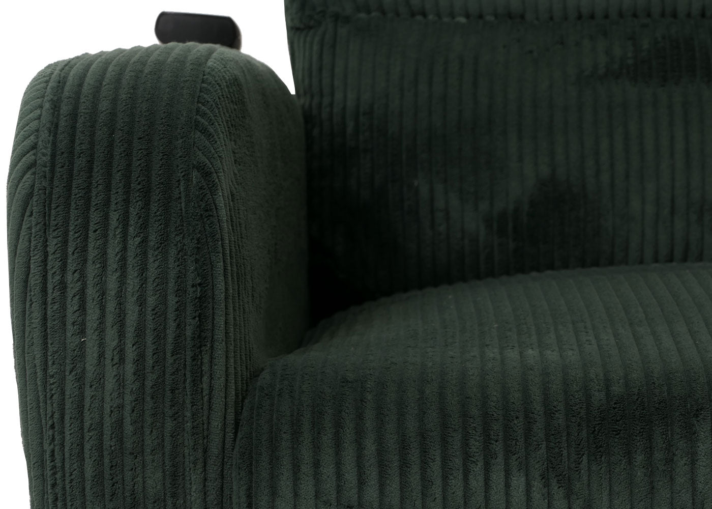 Cosmo Casa - TV Relaxstoel - Sta-Op Functie - Metaal - Textielkoord - Groen