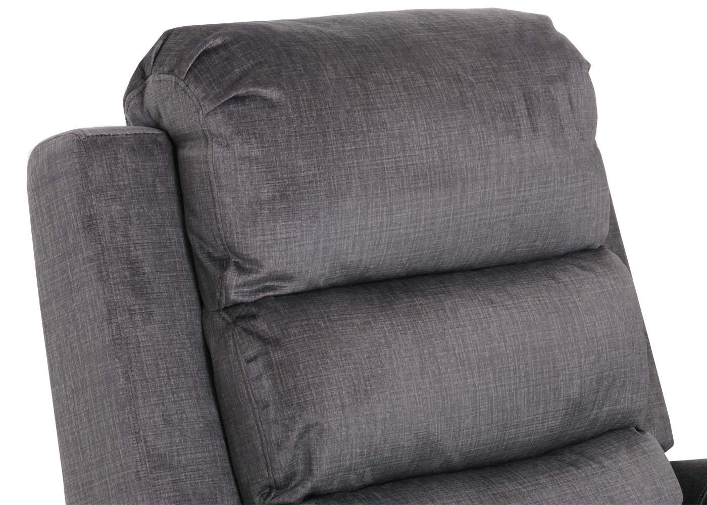Cosmo Casa - TV-Relaxstoel - Relaxfauteuil met Ligfunctie, Massage en Verwarming - Chenille Textiel - Donkergrijs