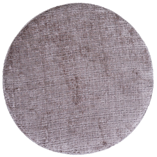 Cosmo Casa - Make-up Kruk - In Hoogte Verstelbaar & Draaibaar - Chenille Stof - Bruin