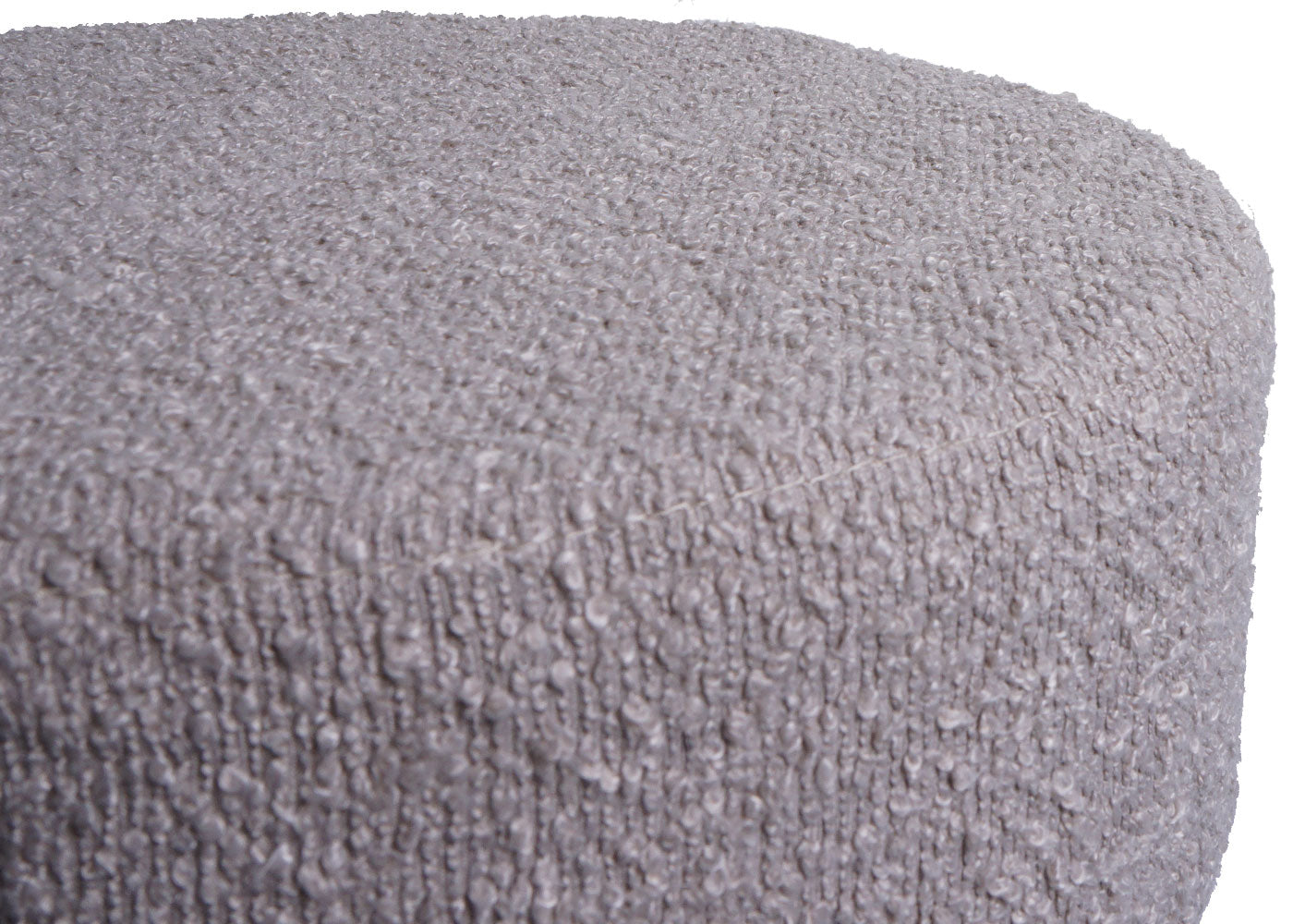 Cosmo Casa - Make-up Kruk - In Hoogte Verstelbaar & Draaibaar - Boucle Stof - Taupe