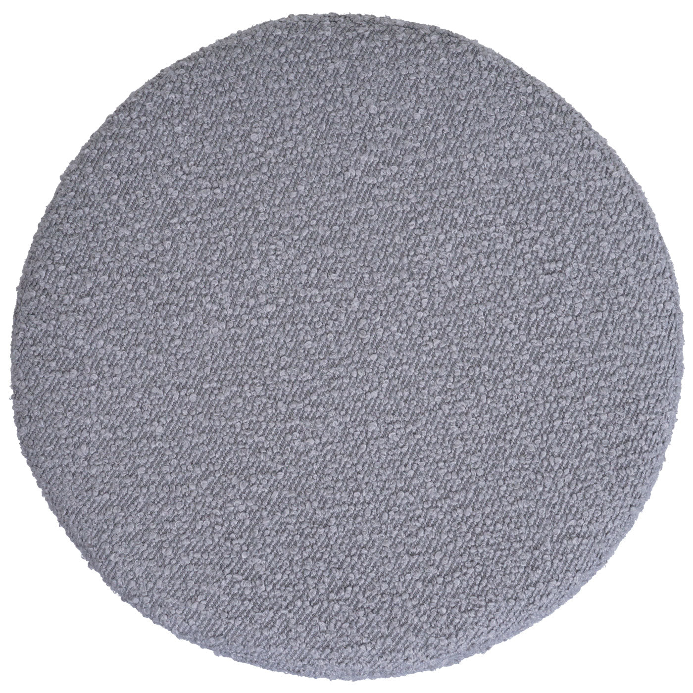 Cosmo Casa - Make-up Kruk - In Hoogte Verstelbaar & Draaibaar - Boucle Stof - Grijs