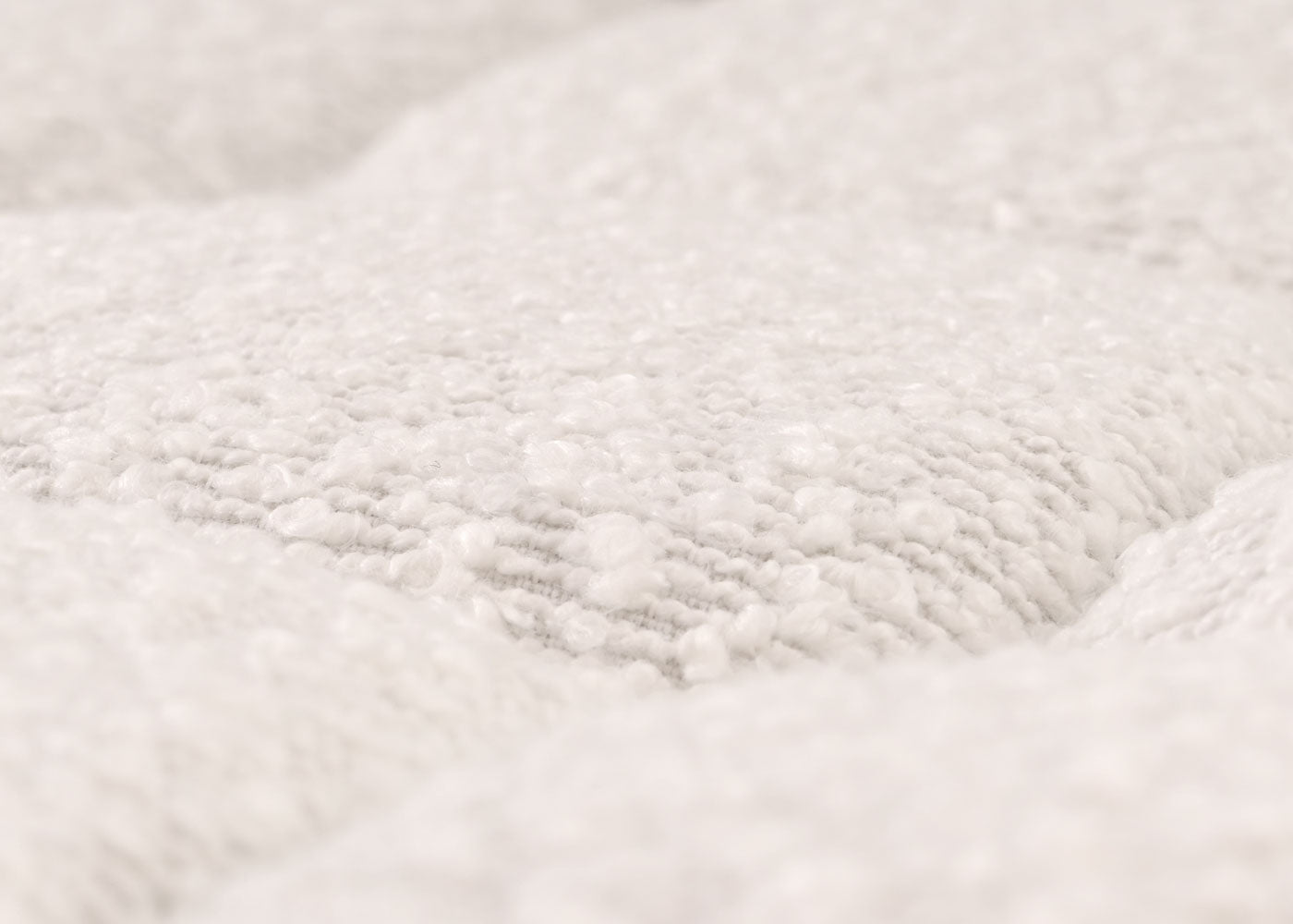 Cosmo Casa - Set van 2 Barkrukken - Barstoel - In Hoogte Verstelbaar & Draaibaar - Boucle Stof - Crèmewit