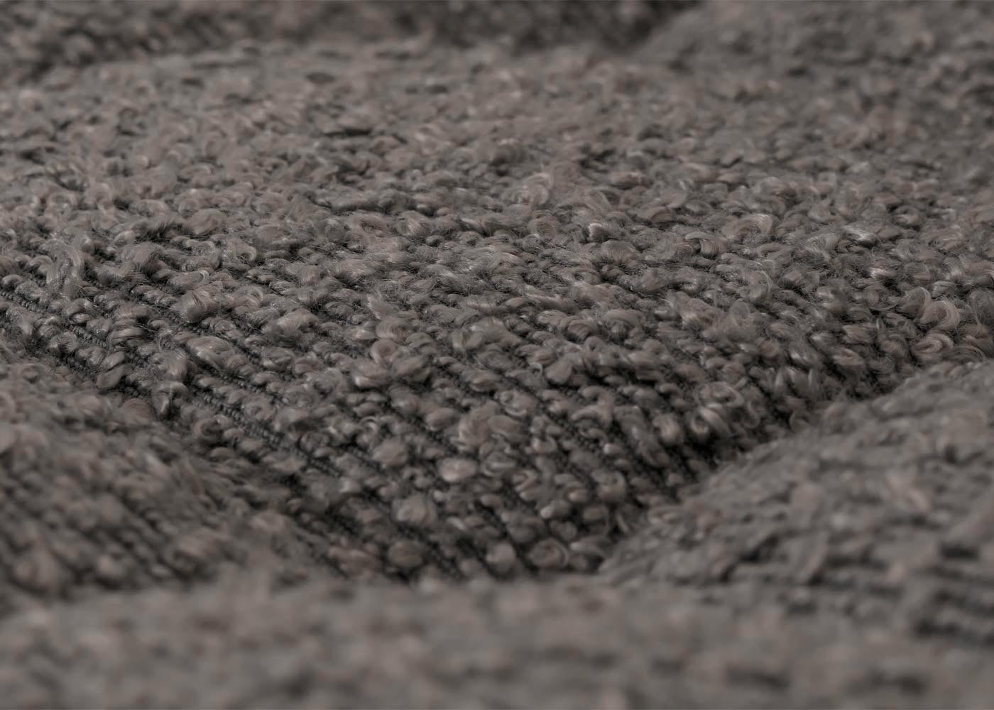 Cosmo Casa - Set van 2 Barkrukken - Barstoel - In Hoogte Verstelbaar & Draaibaar - Boucle Stof - Donkergrijs