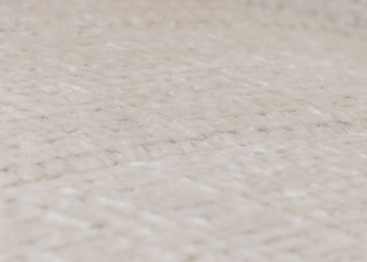 Cosmo Casa - Schommelstoel - Relaxstoel - Hout - FSC Gecertificeerd - Stoftextiel Chenille - 465gm - Crème - Frame Walnootlook