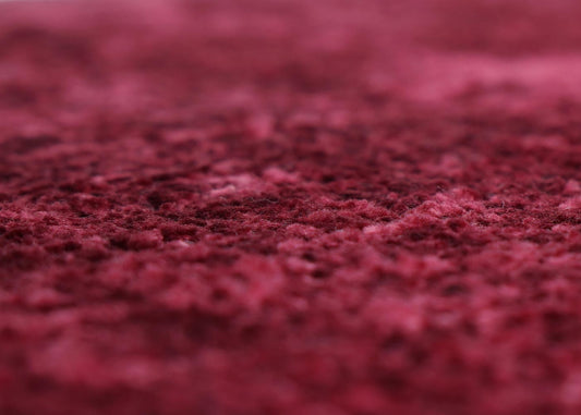 Cosmo Casa - Eetkamerstoel - Keukenstoel - Gestoffeerde Stoel - Hout - Stoftextiel Chenille - 465gm - FSC - Bordeaux