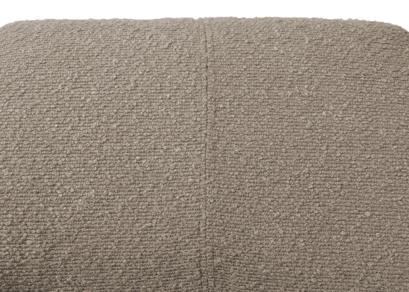 Cosmo Casa - Eetkamerstoel - Keukenstoel - Gestoffeerde Stoel - Hout - Stoftextiel Bouclé - 450gm - FSC - Taupe