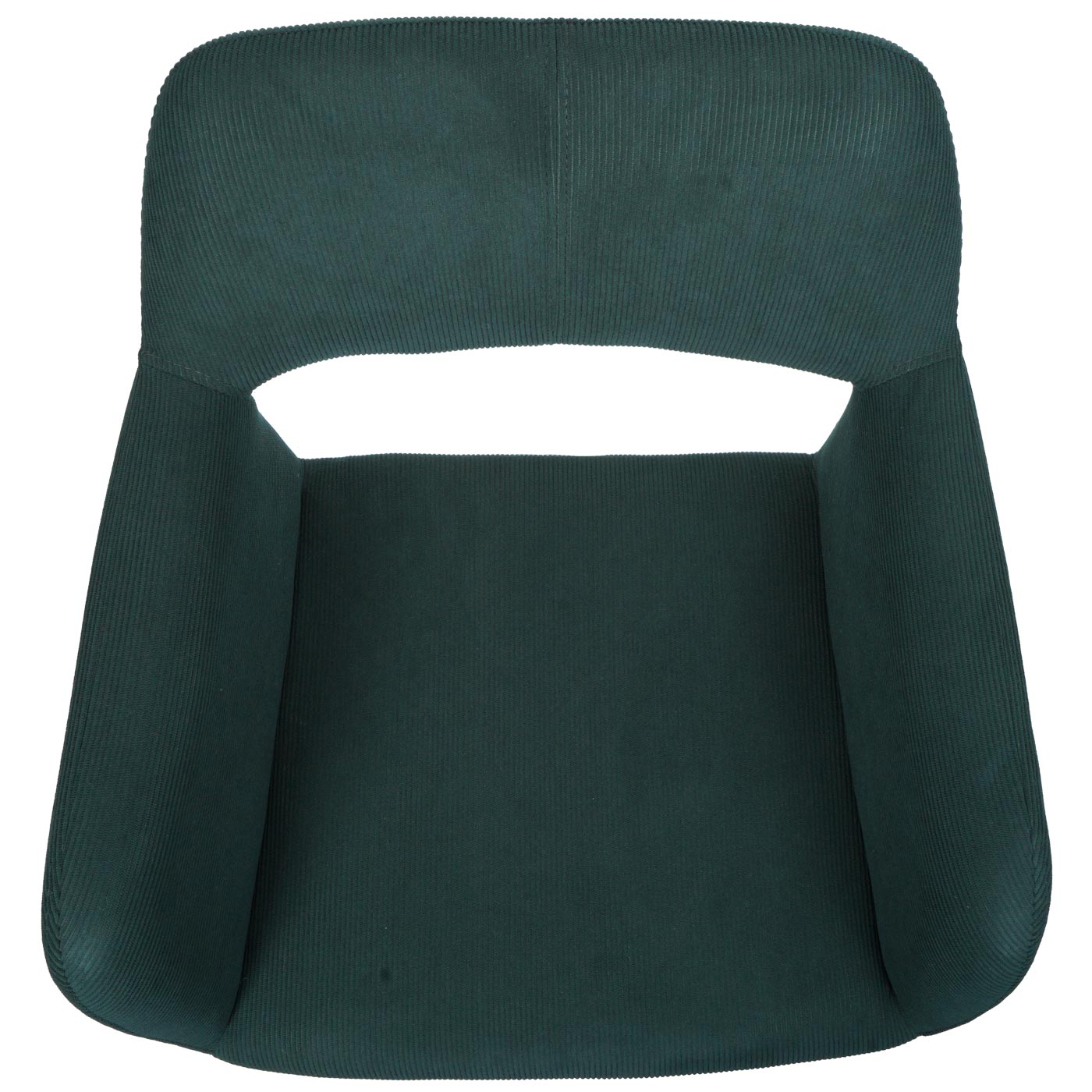 Cosmo Casa - Eetkamerstoel - Keukenstoel - Gestoffeerde Stoel - Hout - Stoftextielkoord - 400gm - FSC - Groen