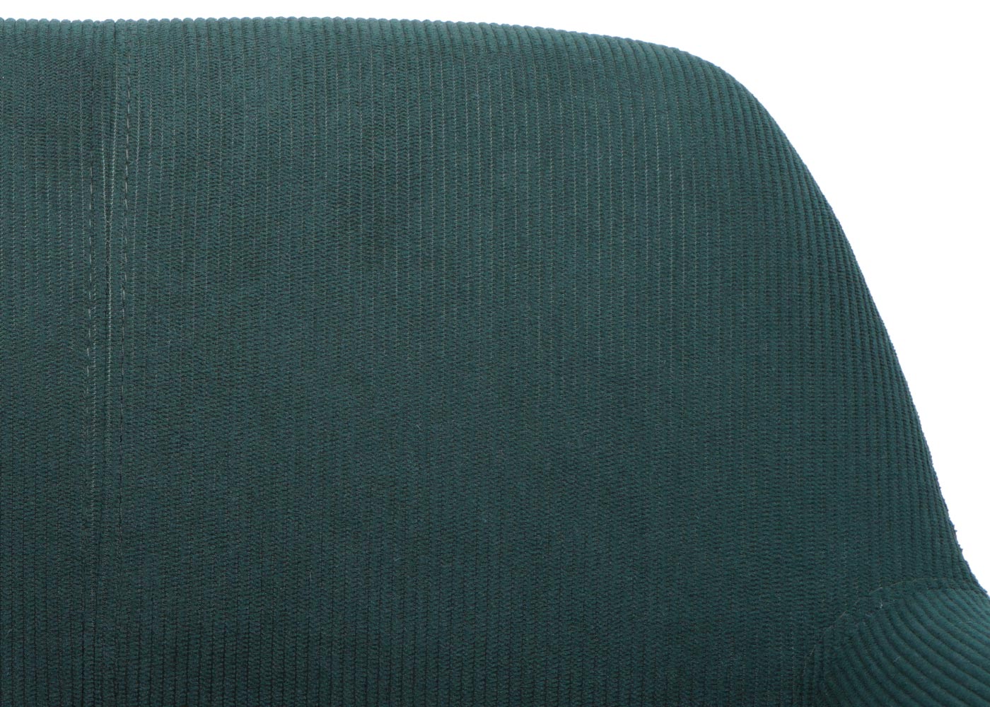 Cosmo Casa - Eetkamerstoel - Keukenstoel - Gestoffeerde Stoel - Hout - Stoftextielkoord - 400gm - FSC - Groen