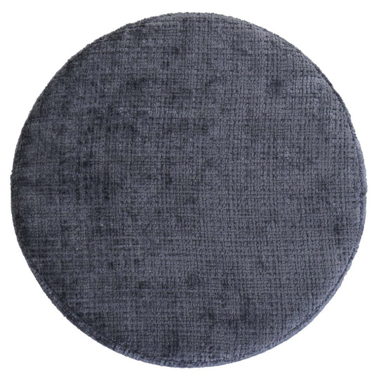 Cosmo Casa - Set van 2 Krukken - In Hoogte Verstelbaar & Draaibaar - Chenille Stof - Donkergrijs