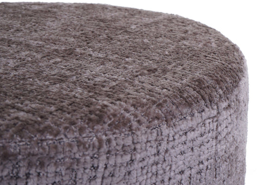 Cosmo Casa - Set van 2 Krukken - In Hoogte Verstelbaar & Draaibaar - Chenille Stof - Bruin