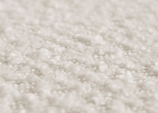 Cosmo Casa - Set van 2 Krukken - Make-up Kruk - In Hoogte Verstelbaar & Draaibaar - Boucle Stof - Crèmewit