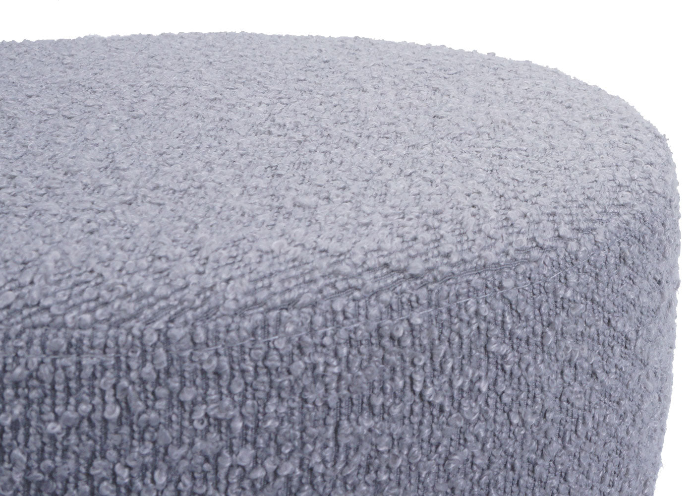 Cosmo Casa - Set van 2 Krukken - Make-up Kruk - In Hoogte Verstelbaar & Draaibaar - Boucle Stof - Grijs