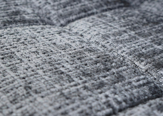 Cosmo Casa - Eetkamerstoel - Keukenstoel - Draaistoel - Staal - Stoftextiel Chenille - 465gm - FSC - Donkergrijs