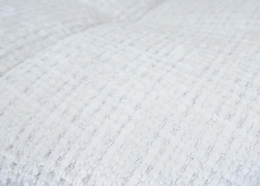 Cosmo Casa - Eetkamerstoel - Keukenstoel - Draaistoel - Staal - Stoftextiel Chenille - 465gm - FSC - Crème