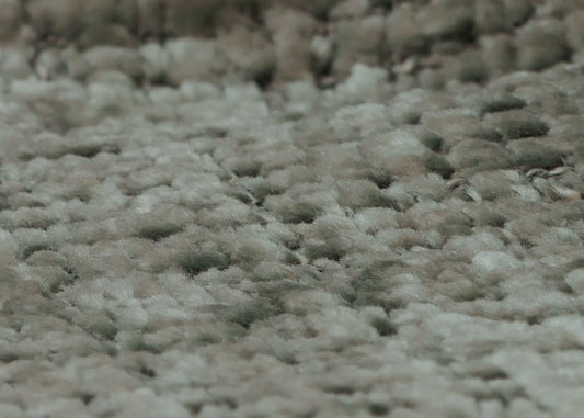 Cosmo Casa - Relaxstoel met Kruk - Schommelstoel - Chenille Stof - Groen - Donker Frame