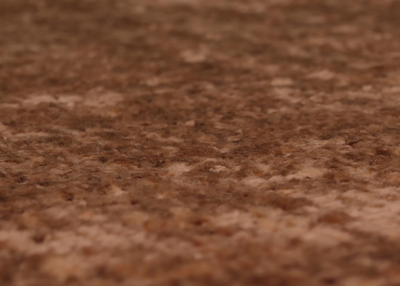 Cosmo Casa - Relaxstoel met Kruk - Schommelstoel - Chenille Stof - Lichtbruin - Donker Frame