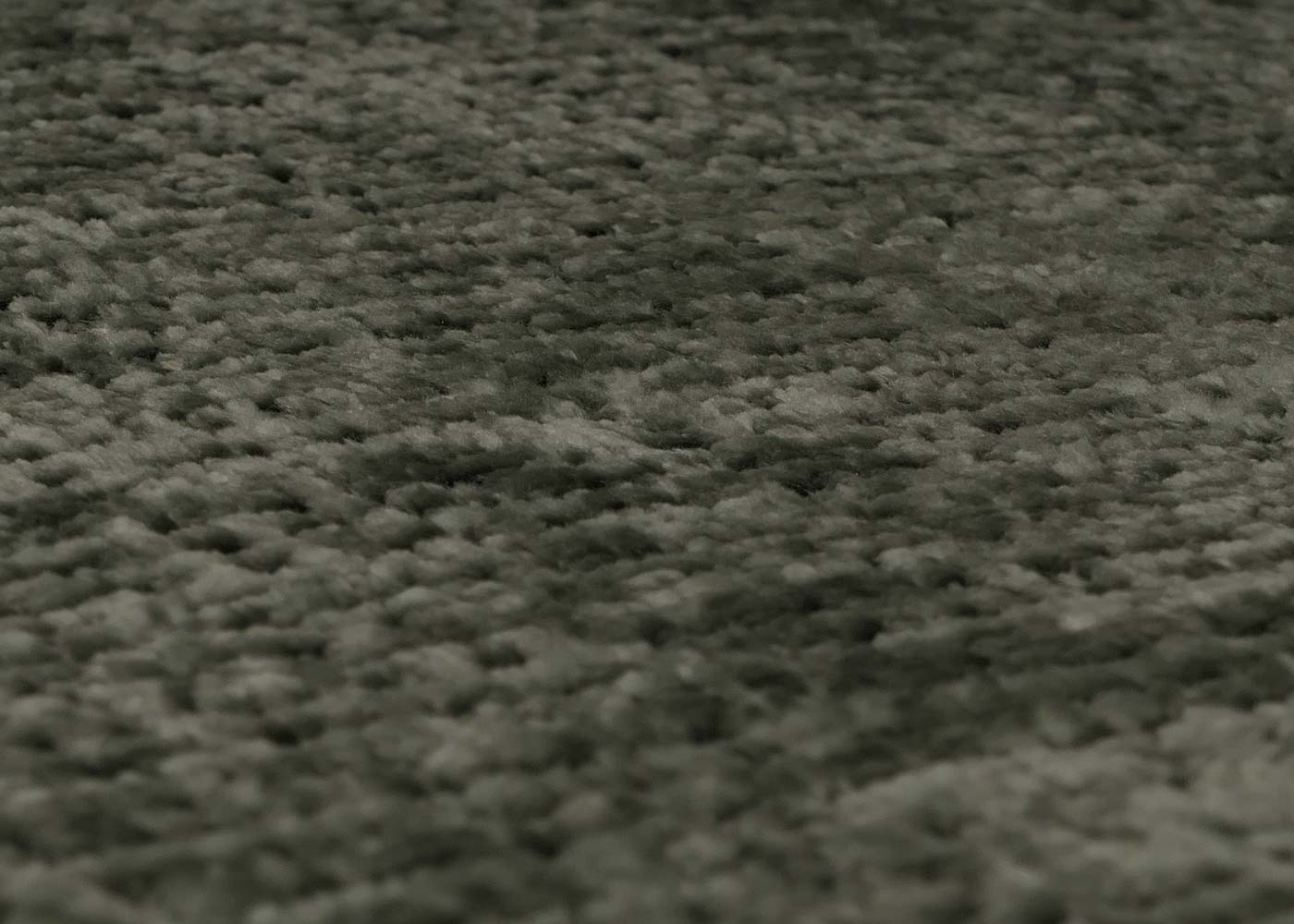 Cosmo Casa - Relaxstoel met Kruk - Schommelstoel - Chenille Stof - Groen - Wit Frame