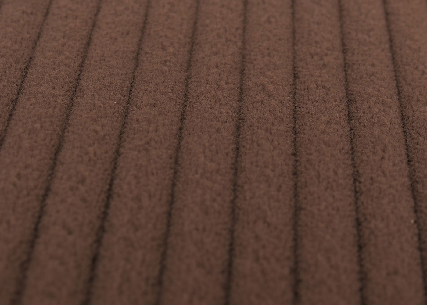 Cosmo Casa - Relax-Schommelstoel met Kruk - Stoffen Koord - Bruin - Donker Frame