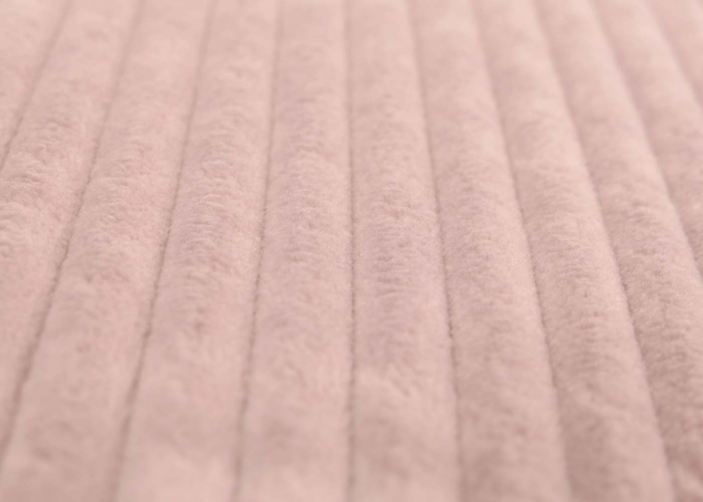 Cosmo Casa - Relax-Schommelstoel met Kruk - Stoffen Koord - Roze - Wit Frame