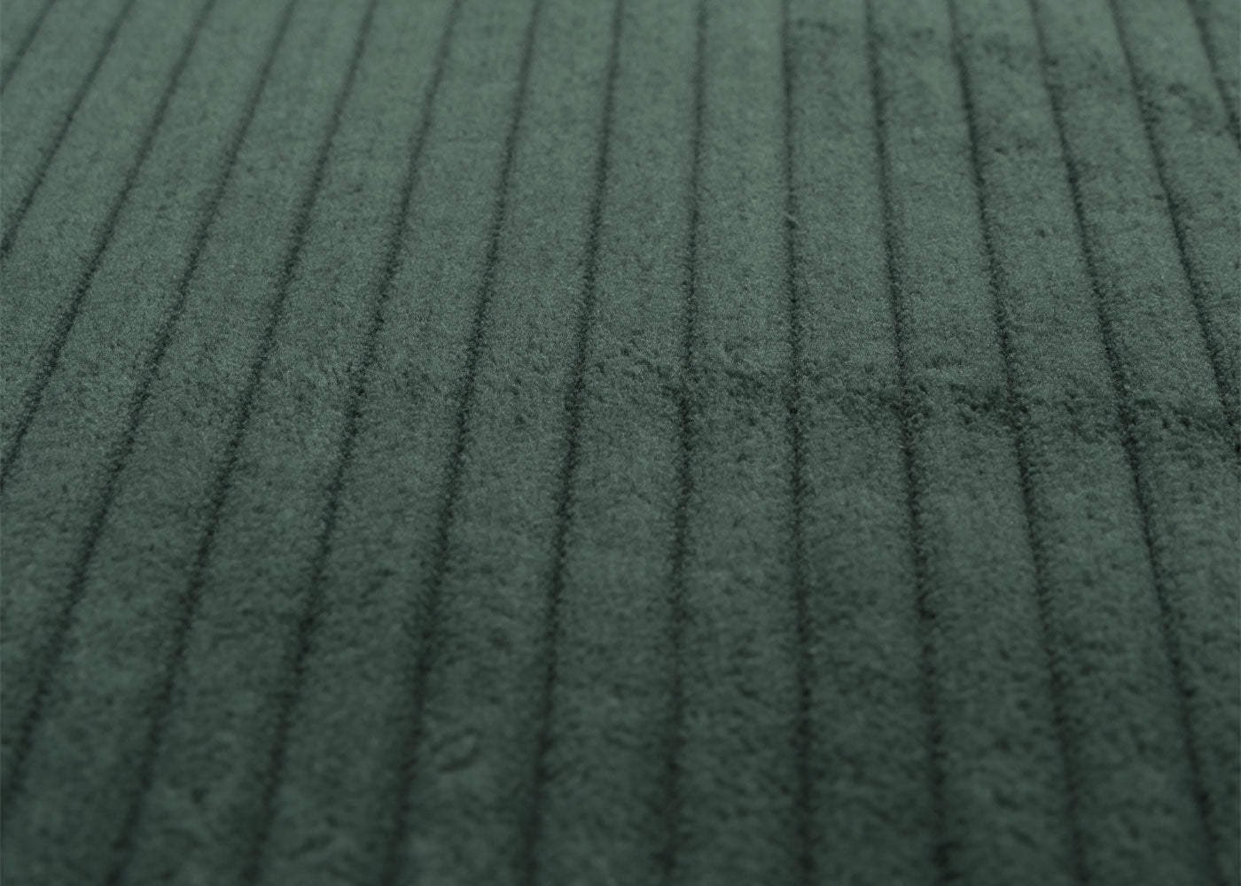 Cosmo Casa - Ontspannings-Schommelstoel met Kruk - Stoffen Koord - Groen - Wit Frame