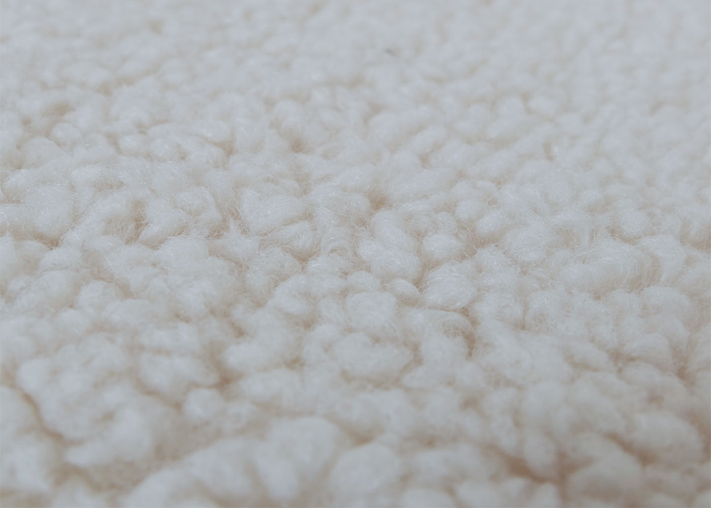 Cosmo Casa - Schommel Relaxstoel met Kruk - Bouclé Bekleding - Crèmekleurig Frame - Donkere Bekleding