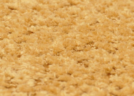 Cosmo Casa - Loungestoel - Cocktail-Vleugelfauteuil - Gestoffeerde Retro Vintage Stoel - Chenille Stof - 500gm - Geel