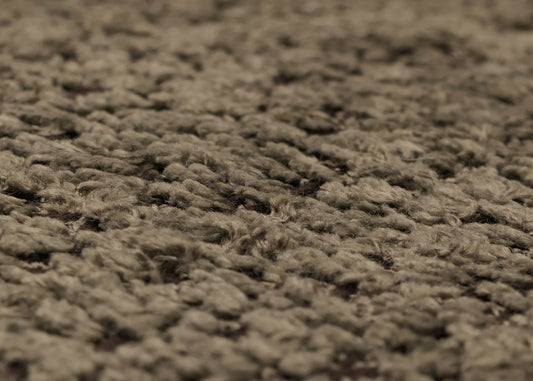 Cosmo Casa - Loungestoel - Cocktail-Vleugelfauteuil - Gestoffeerde Retro Vintage Stoel - Chenille Stof - 500gm - Groenbruin