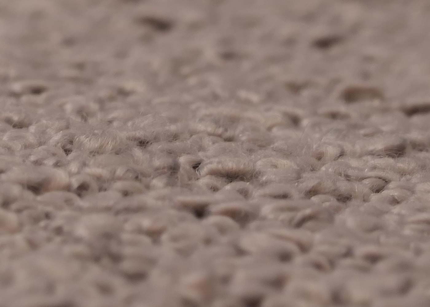 Cosmo Casa - Loungestoel - Cocktail-Vleugelfauteuil - Gestoffeerde Retro Vintage Stoel - Boucle Stof - 600gm - Lichtgrijs