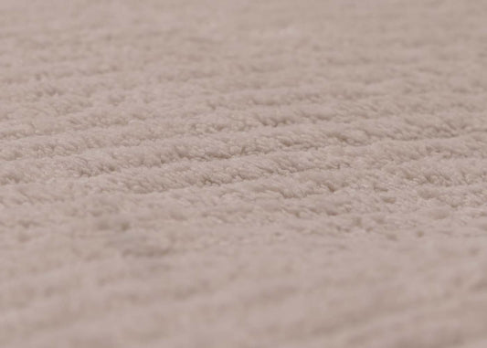 Cosmo Casa - Loungestoel - Cocktail-Vleugelfauteuil - Gestoffeerde Retro Vintage Stoel - Koord Stof - 290gm - Beige