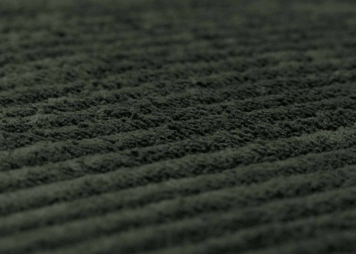 Cosmo Casa - Loungestoel - Cocktail-Vleugelfauteuil - Gestoffeerde Retro Vintage Stoel - Koord Stof - 290gm - Donkergroen