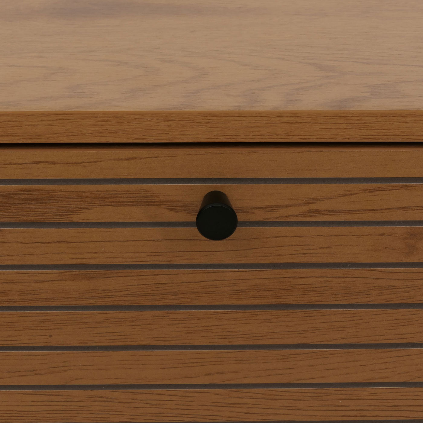 Cosmo Casa - TV-rek - Lowboard TV-meubel - Scandinavische Stijl - Metaal - Hout Melamine - Naturel - 50x120x40cm