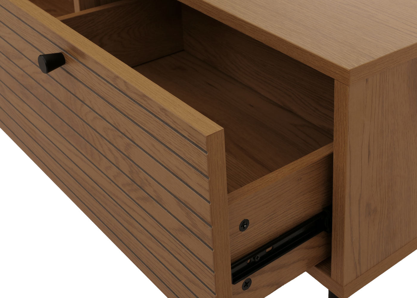 Cosmo Casa - Salontafel - Woonkamertafel - Salontafel - Scandinavische Stijl - Metaal - Hout Melamine - Naturel - 45x100x50cm