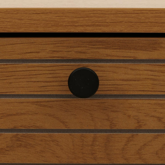 Cosmo Casa - Salontafel - Woonkamertafel - Salontafel - Scandinavische Stijl - Metaal - Hout Melamine - Naturel - 45x100x50cm