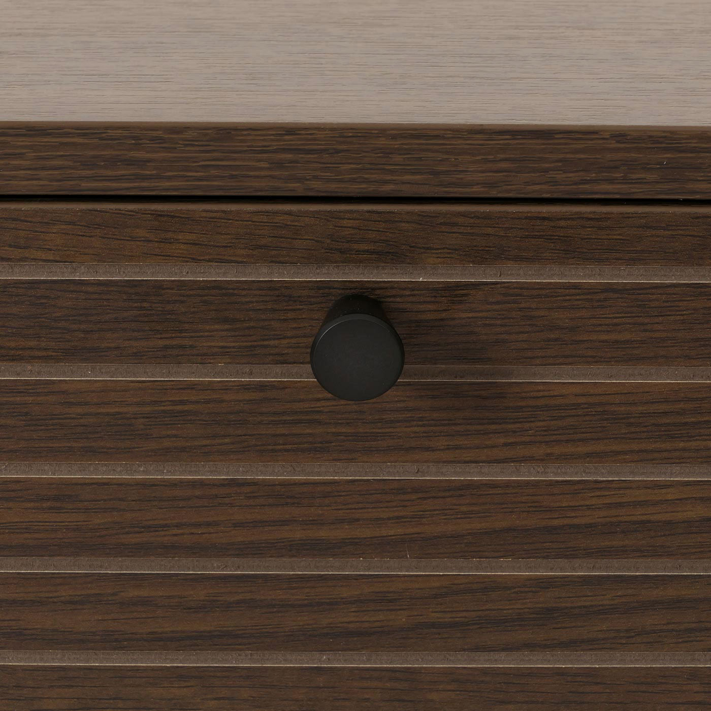 Cosmo Casa - Salontafel - Woonkamertafel - Salontafel - Scandinavische Stijl - Metaal - Hout Melamine - Donkerbruin - 45x100x50cm